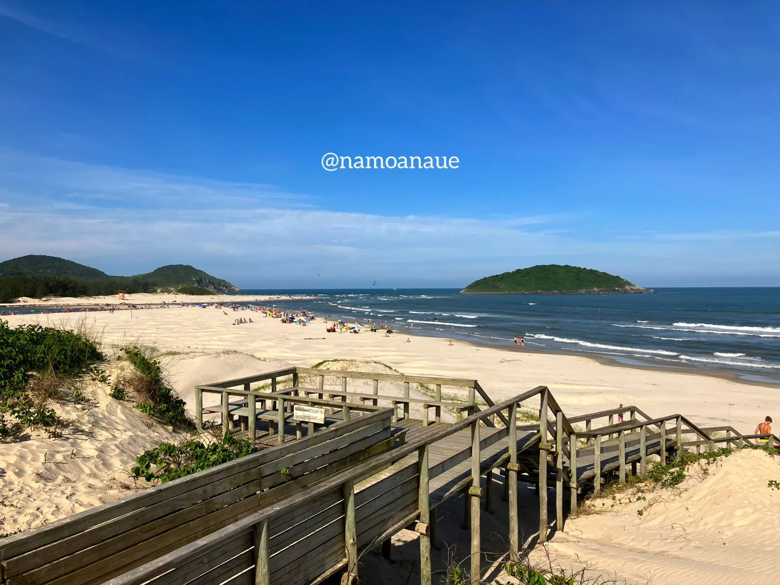 Vista dos arredores — Barra de Ibiraquera